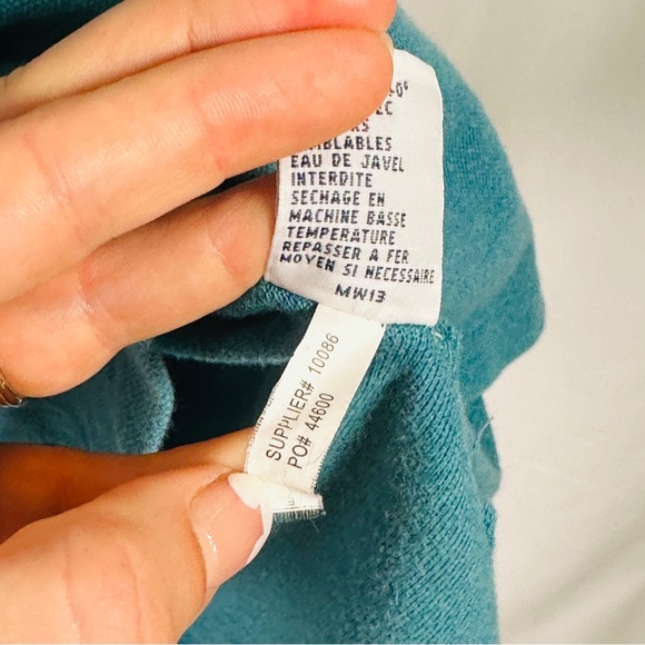 Ralph Lauren Polo Shirt Cotton Piqué Custom Fit Teal Blue Preppy Size L - Picture 6 of 8